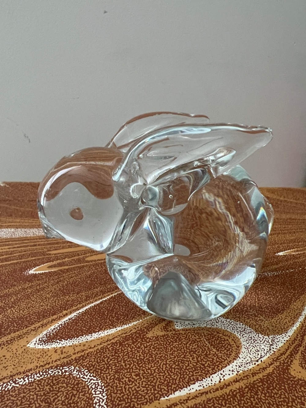 Rabbit paperweight 3”
